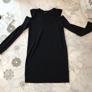 All Saints cold shoulder sweater dress